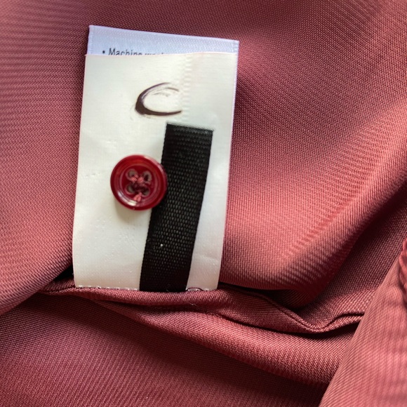 PAIGE Burgundy Abriana Bell Sleeve Satin Blouse Size Large - Picture 16 of 16